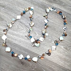 Elegant Multicolor Shell Necklace Lia Sophia